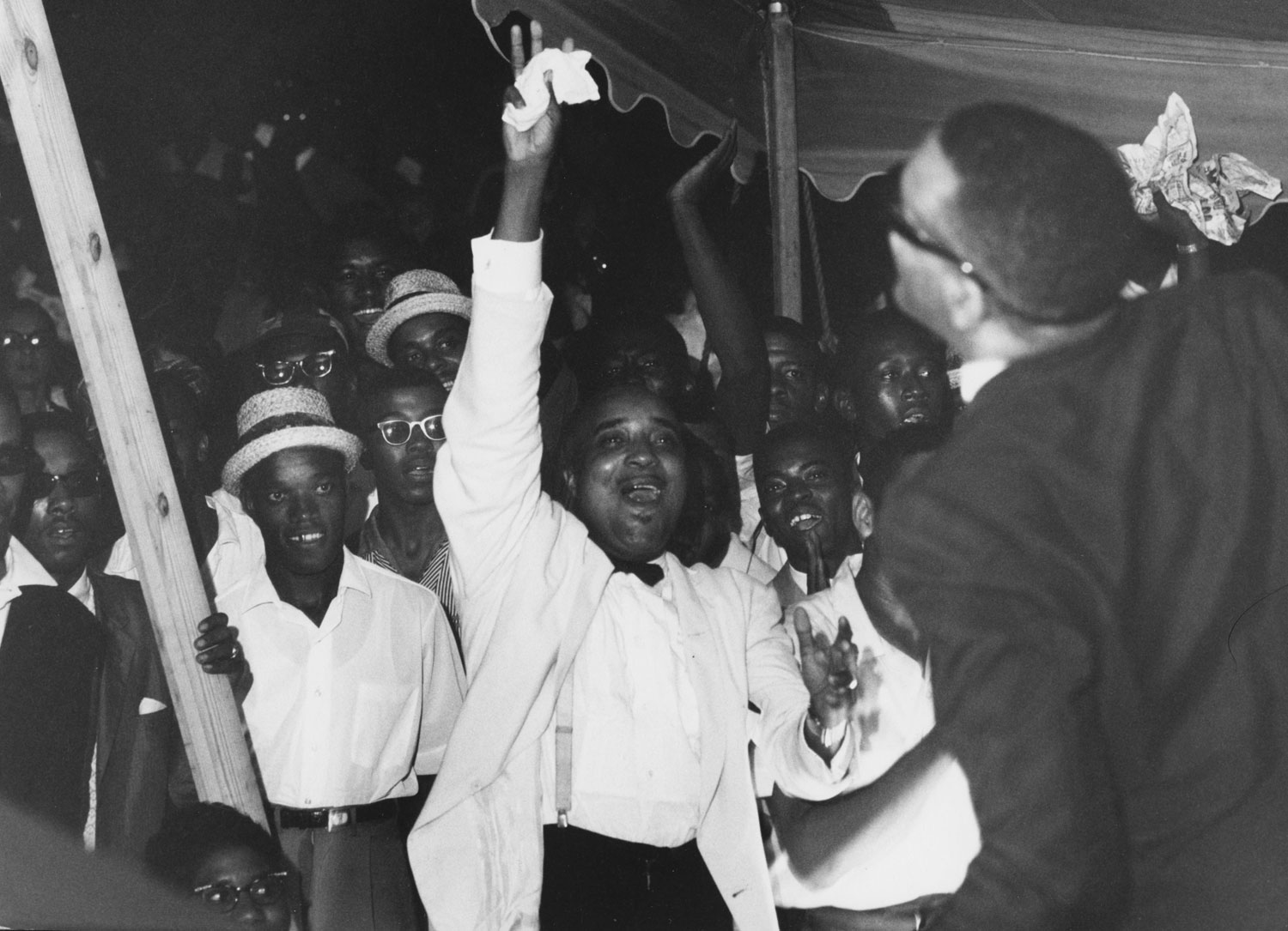 The Salute to Freedom benefit concert in Birmingham, Ala., August 5, 1963.