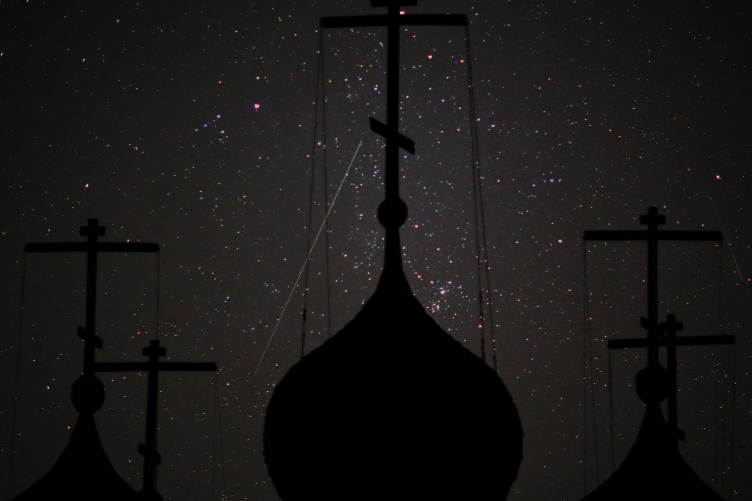 Falling stars: Perseid meteor shower 2013 in Ivanovo Region
