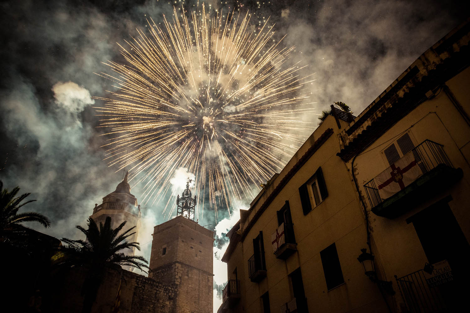 Devils and Fireworks at Festa Major of Sitges 2013
