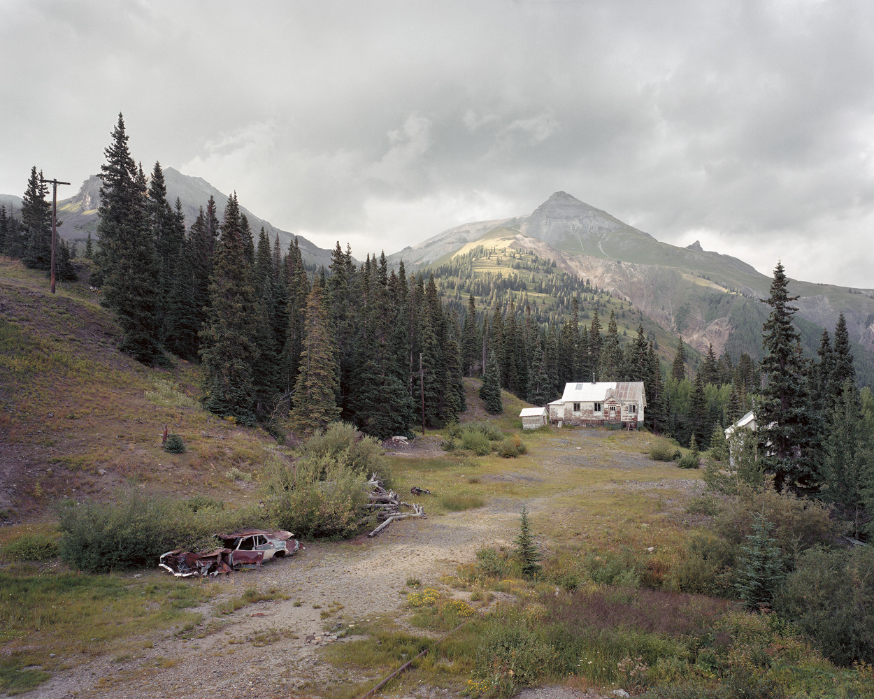 Abandoned Homestead, Red Mountain Mining District, Colorado, 2011