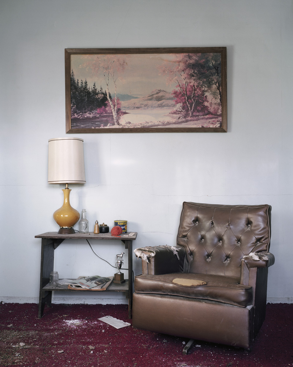 Abandoned Living Room, Philipsburg, Montana, 2010