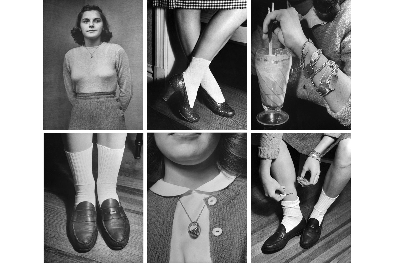 Teenage fashions, 1944.