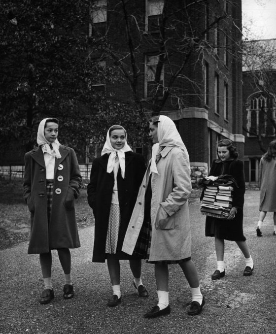 Teenage girls, 1944.