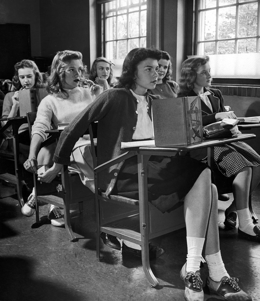 American teenagers, 1944.
