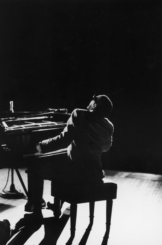 Ray Charles at Carnegie Hall, New York City, 1966.