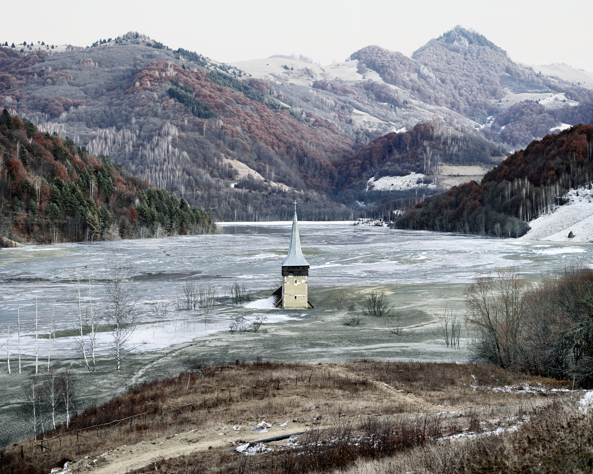 The Flooded Village of Geamana (Geamana, Central Romania), 2011