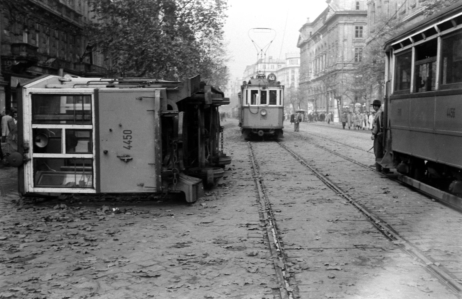 Budapest, Hungary, 1956.