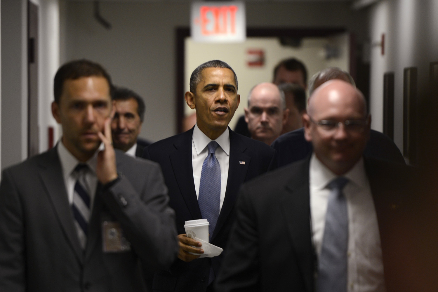President Obama visits FEMA and delivers rtemarks on the Government Shutdown.