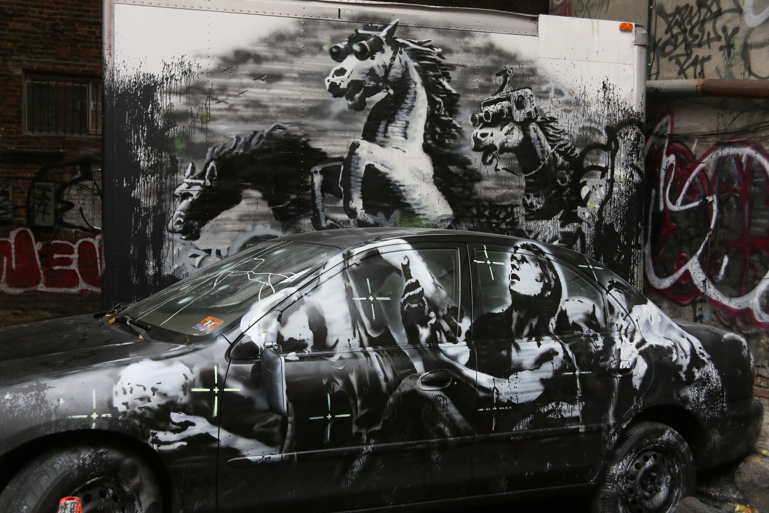 Graffiti artist Banksy takes residency on streets of New York