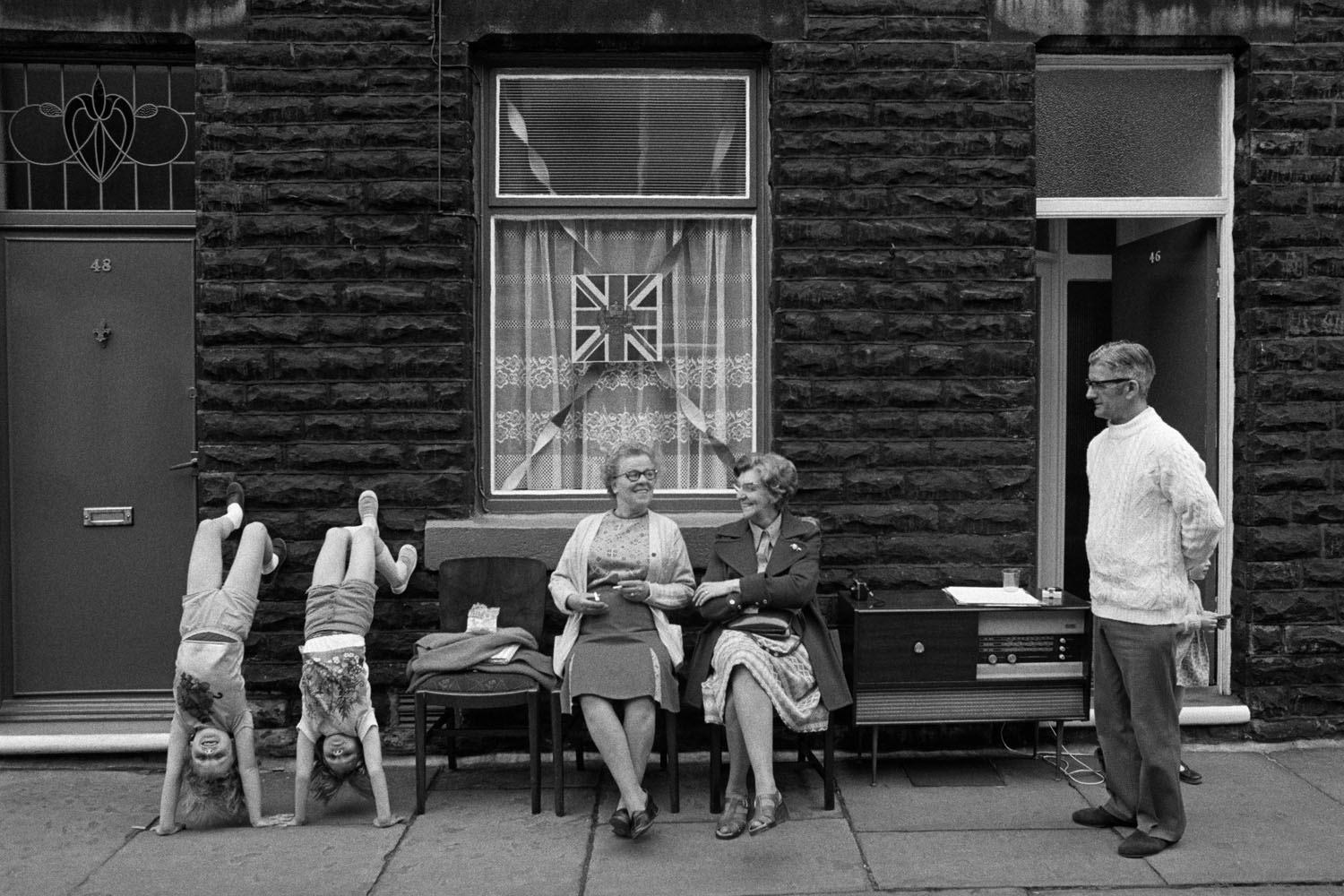 GB. England. West Yorkshire. Todmorden. Jubilee Celebrations. Street Parties. 1977.