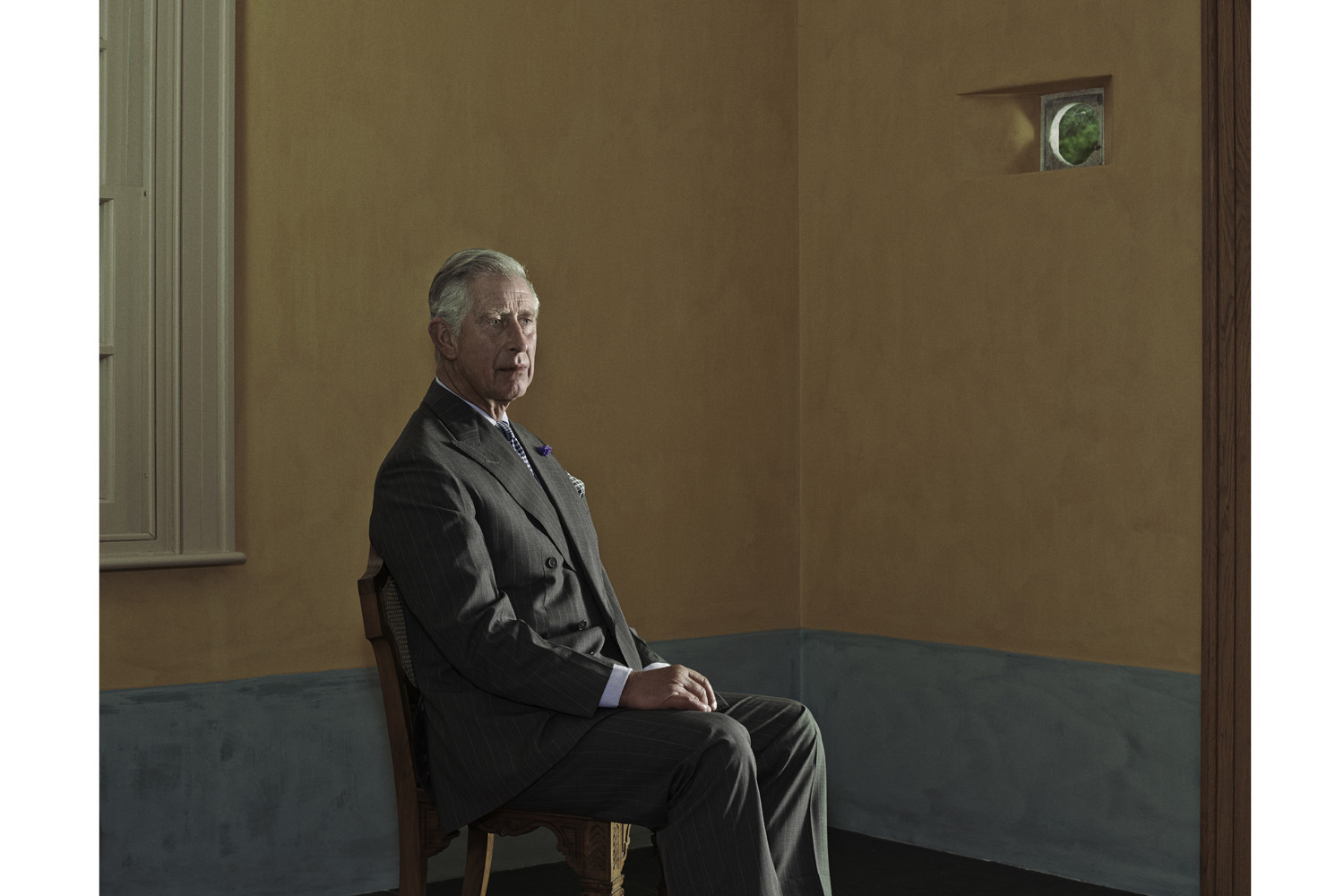 A portrait of Prince Charles taken at Birkhall, his private residence on the Balmoral estate in Scotland. 2013.