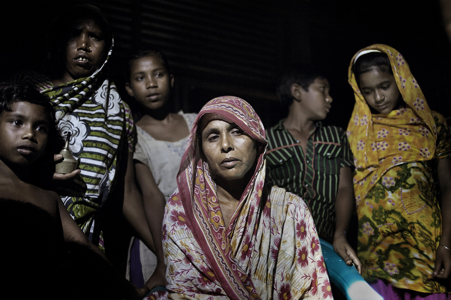 June 6, 2013. The mother of garment factory victim, Anis, Jamalpur District, Bangladesh.