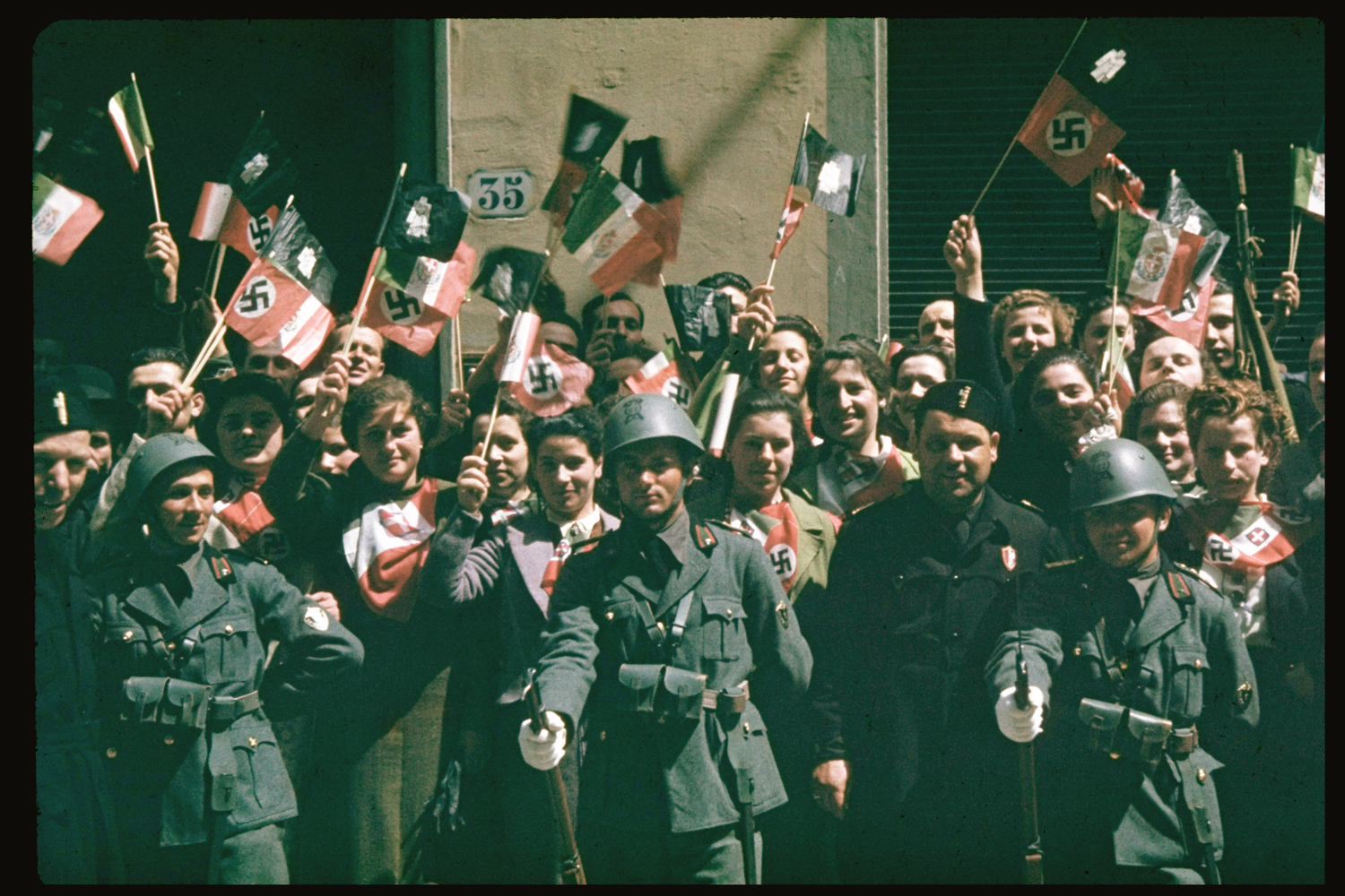 Фашистские идеи. Италия Муссолини 1938 года. Визит Гитлера в Италию 1938.