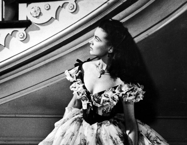 Vivien Leigh, as Scarlett O'Hara, in a scene from Gone With the Wind, 1939.