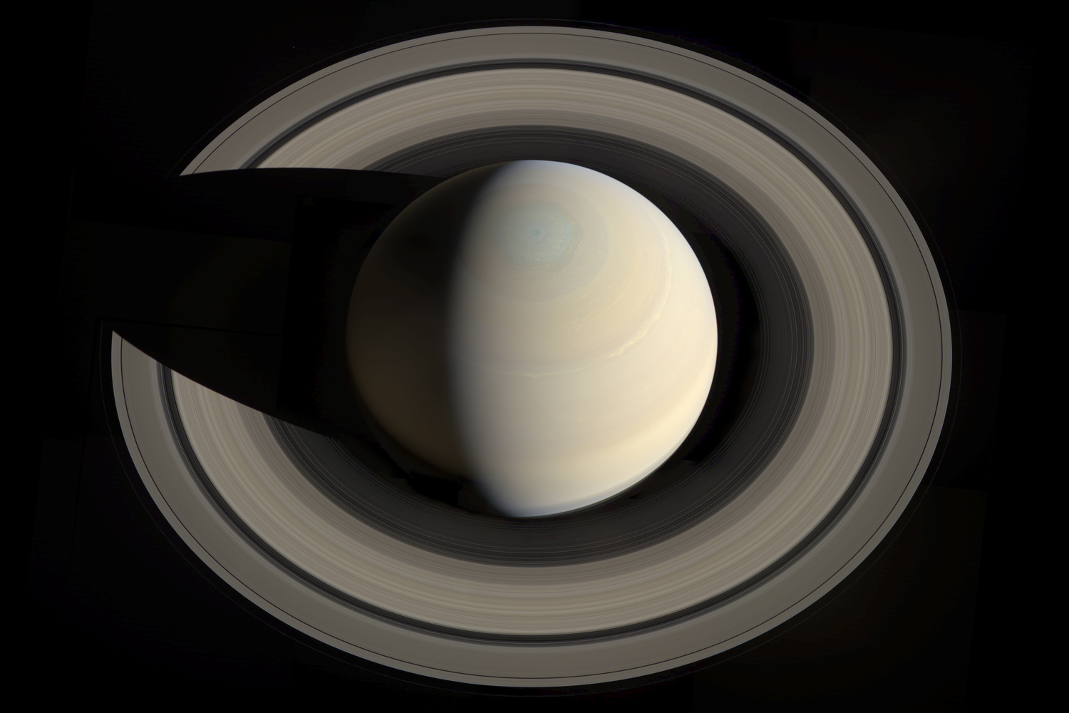 Mosaic Image of Saturn