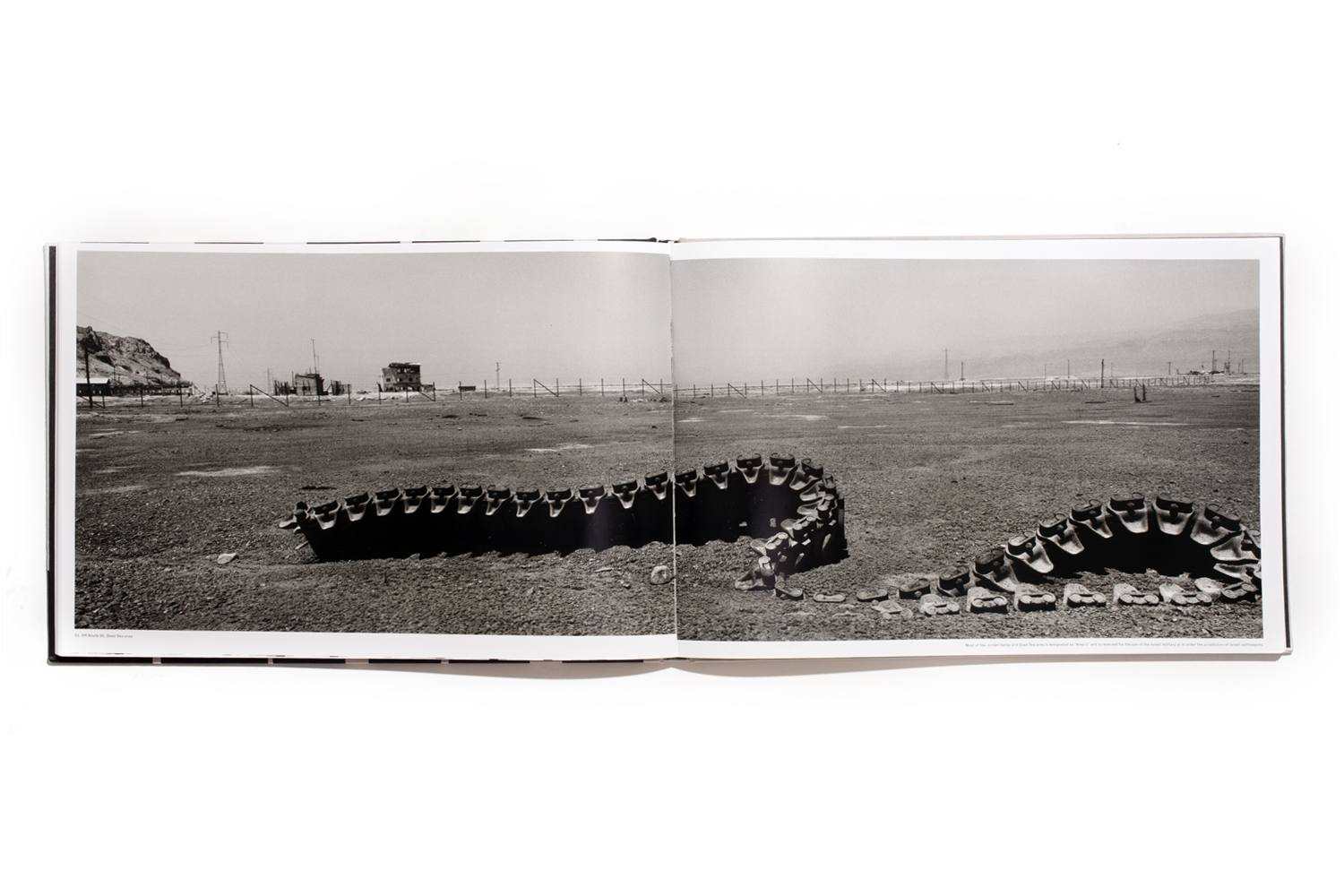 We’ve seen Josef Koudelka’s stunning black-and-white panoramas before, in Chaos. Individually, these photographs of the ‘security fence’ (as Israelis call it) or the apartheid wall (as it is known by the Palestinians whose lives and landscape are blighted by it) have a stark and spectacular beauty. Taken together they create a daunting feeling of visual incarceration so intense, on a scale so massive, that the sky itself is — by turns — implicated, outraged. —Geoff Dyer, author