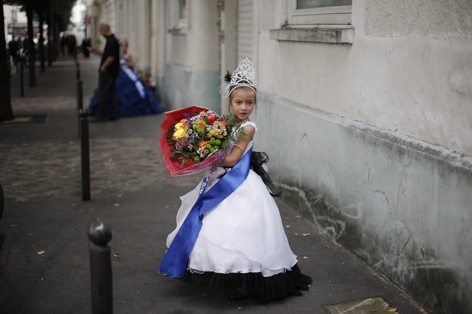 APTOPIX France Child Beauty Pageants