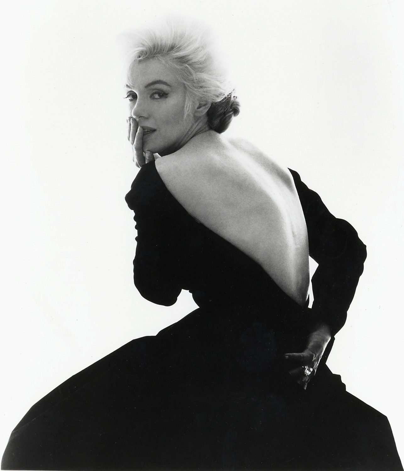 Marilyn Monroe, Vogue, Back, 1962.