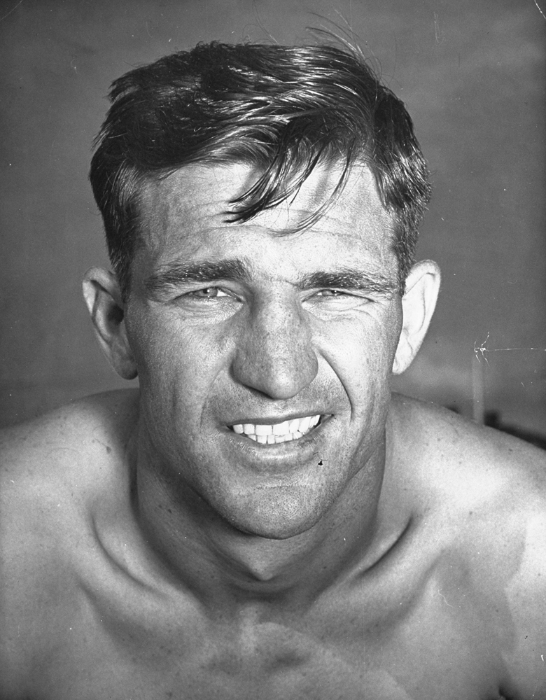 The great Sammy Baugh, Washington Redskins, 1938.