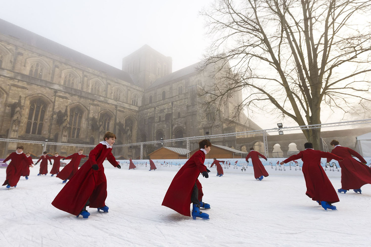 WINCHESTER CHORISTERS ICE SKATING