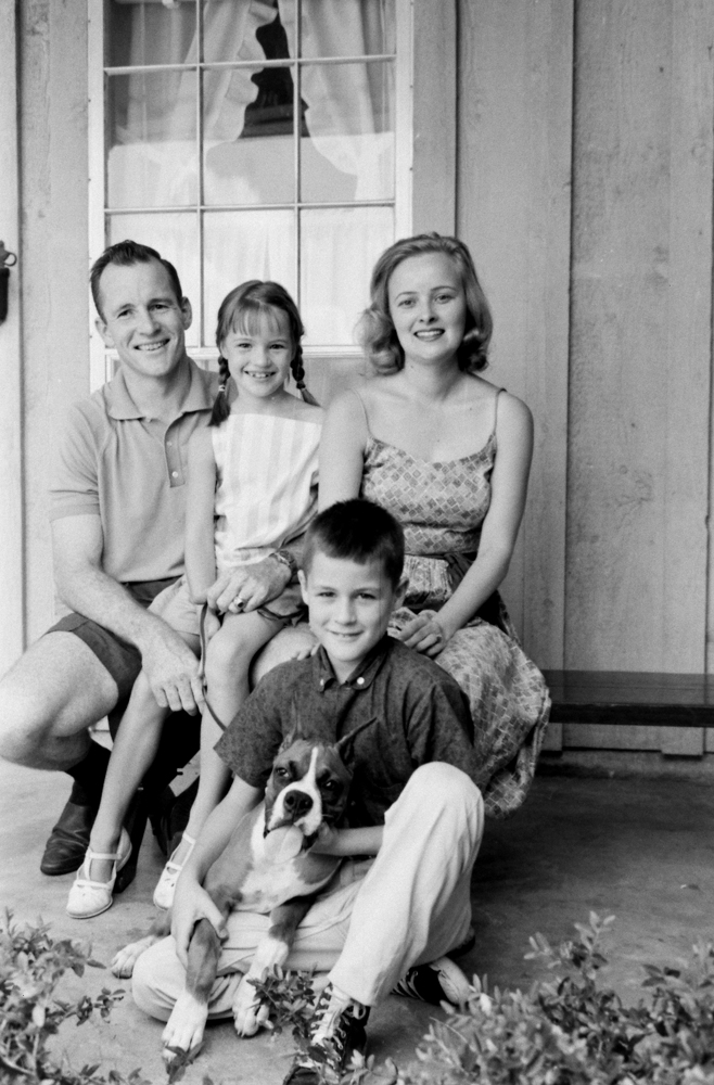 Astronaut Edward White and family, Houston.