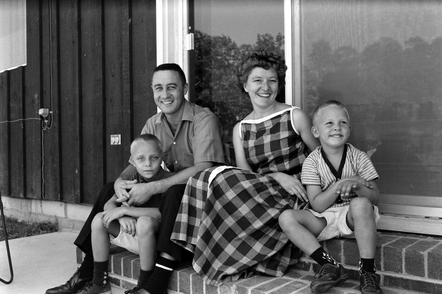 114363332.jpgGus Grissom with his wife Betty and their sons Scott and Mark.