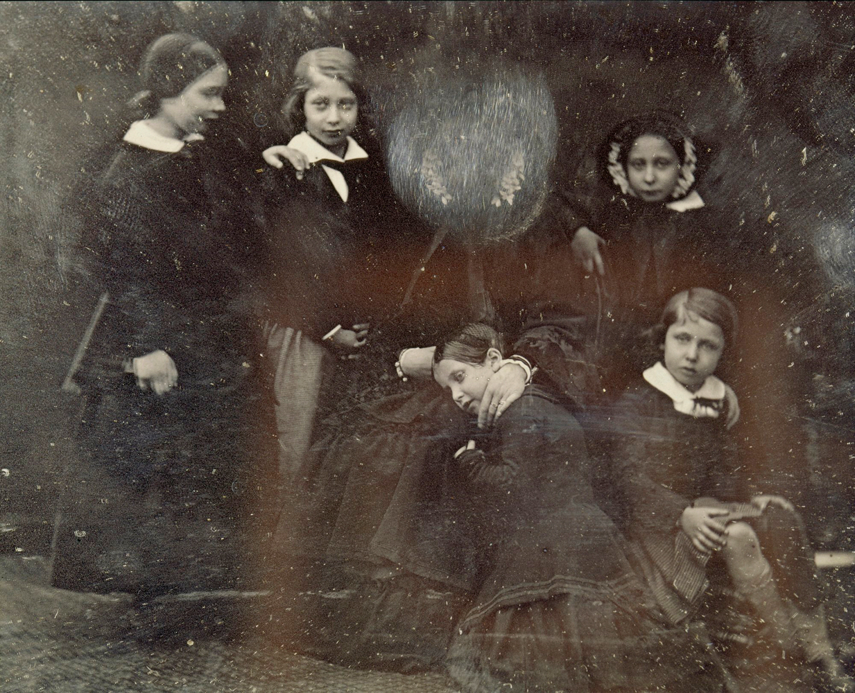 Queen Victoria, the Princess Royal, the Prince of Wales, Princess Alice, Princess Helena, Prince Alfred, January 17, 1852