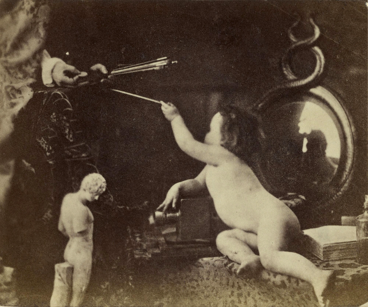 The Infant Photography Giving the Painter an Additional Brush, c. 1856