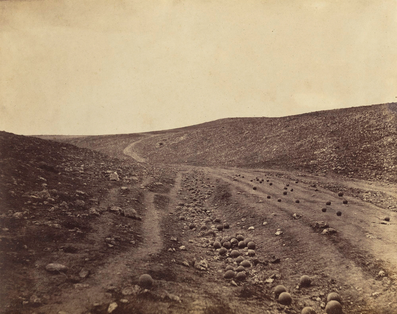 Valley of the Shadow of Death, April 23, 1855