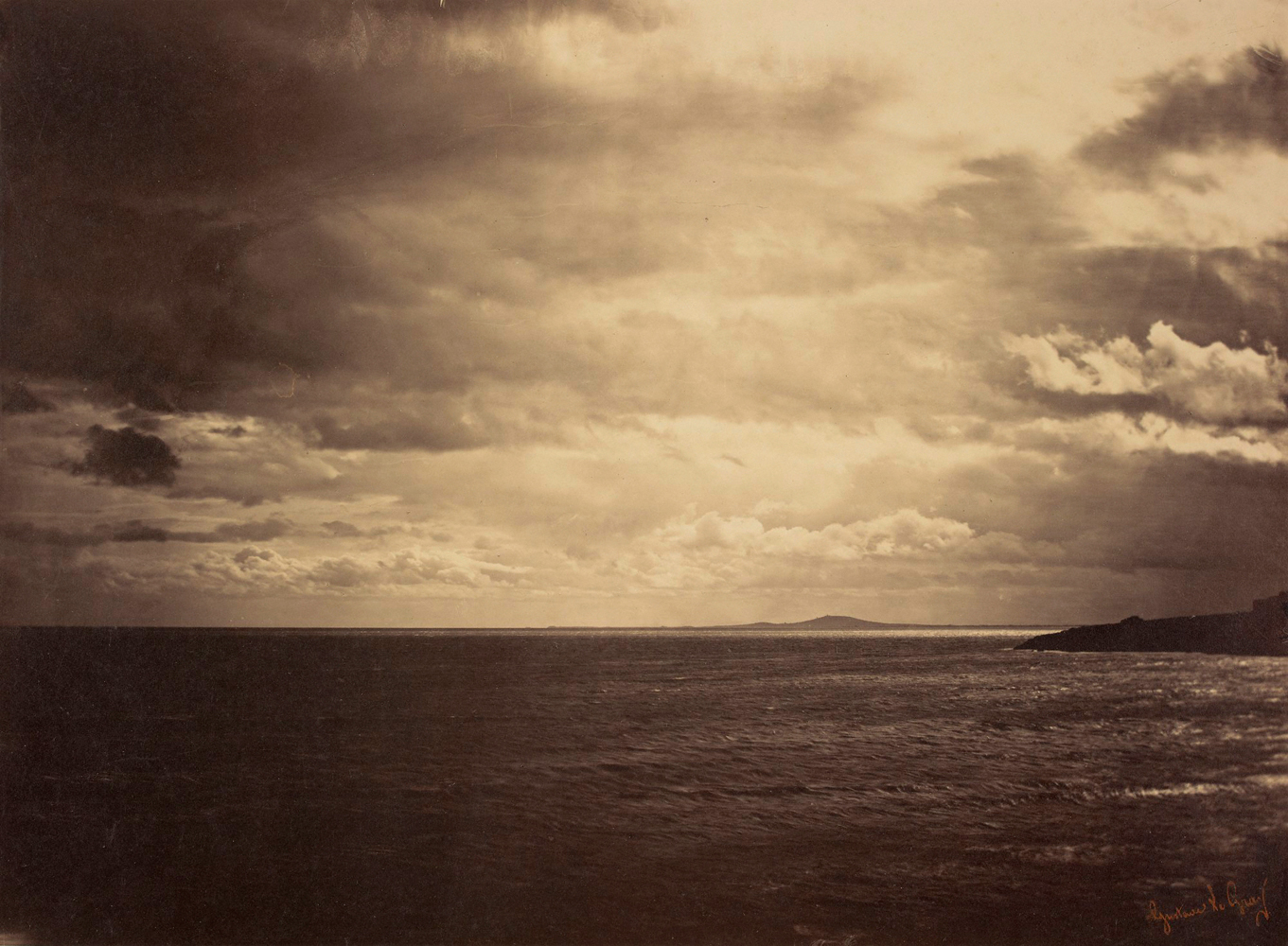 Cloudy Sky - Mediterranean Sea, 1857