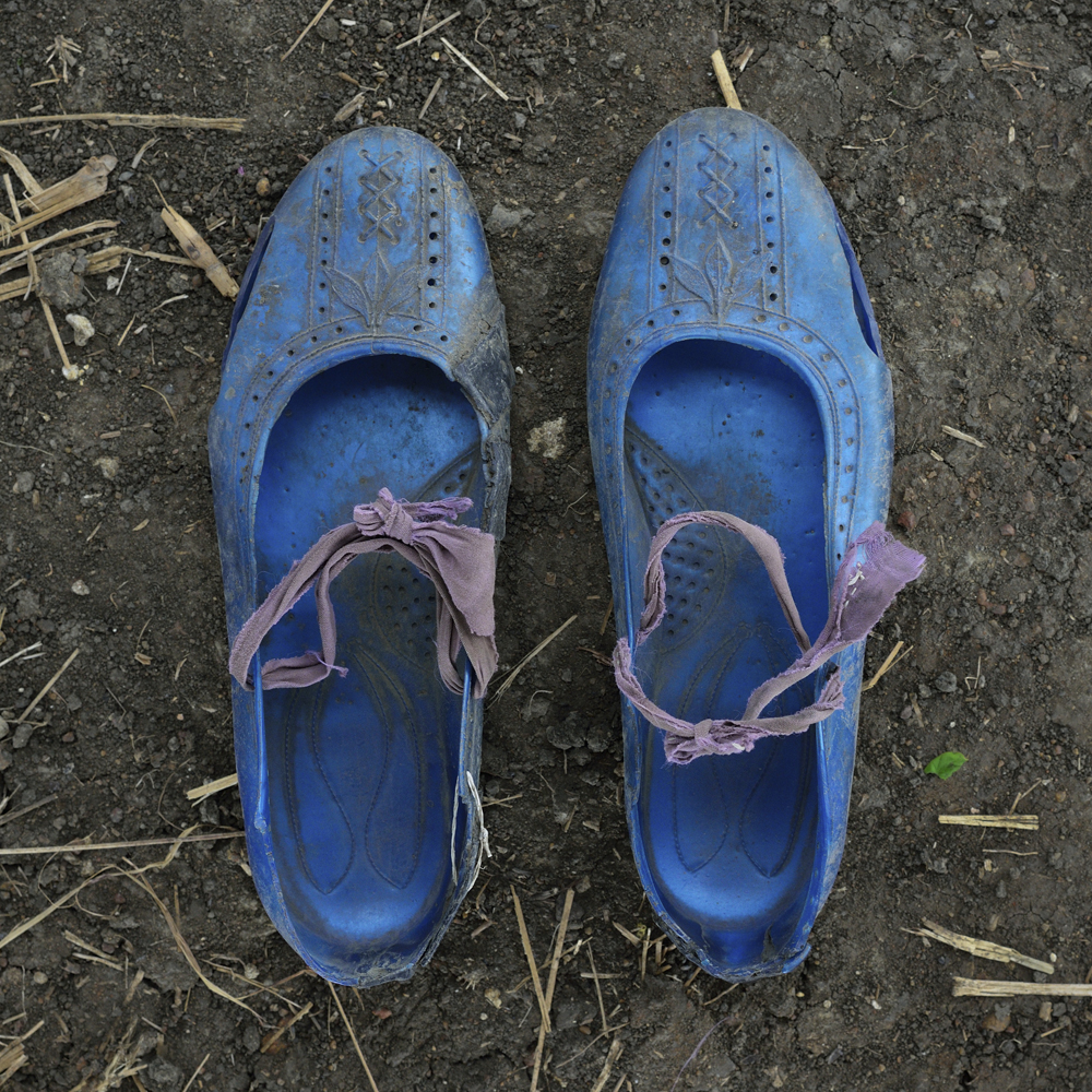 A Long Walk (Refugee Shoe Project)