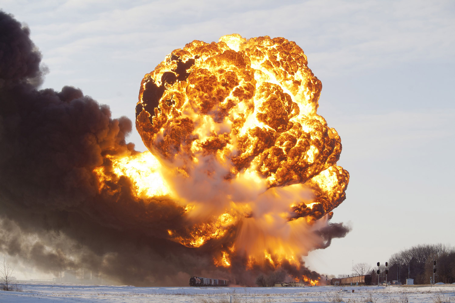 North Dakota Train Explosion