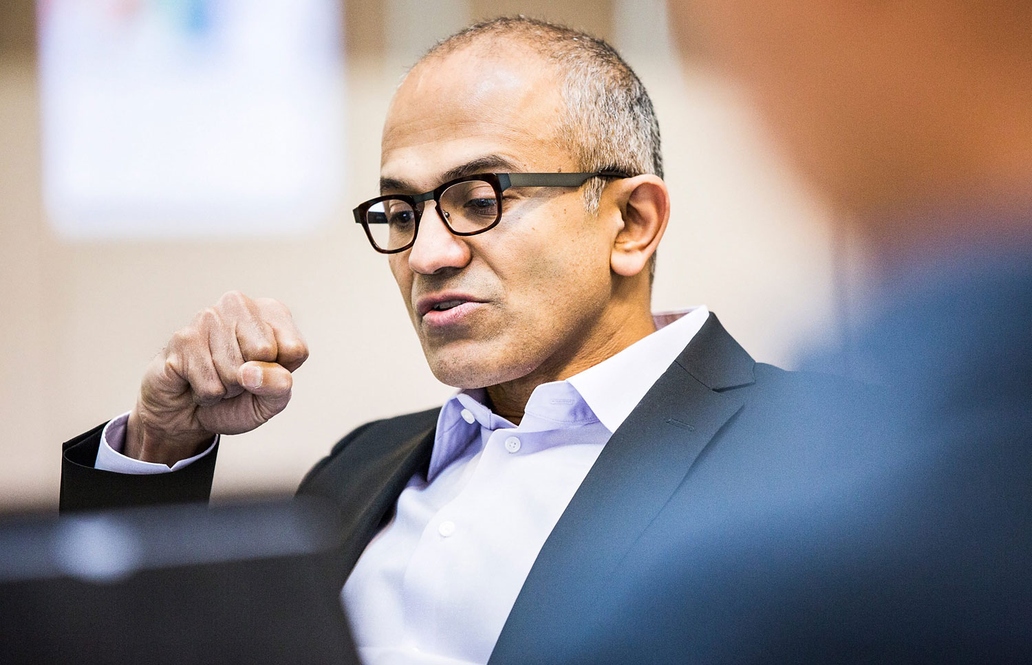 Microsoft's new chief executive officer Satya Nadella (Microsoft / EPA)