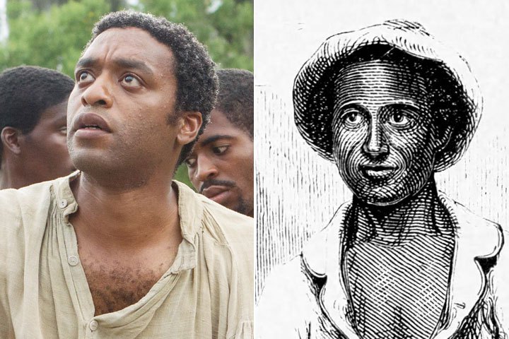 Chiwetel Ejiofor as Solomon Northup in 12 Years A Slave