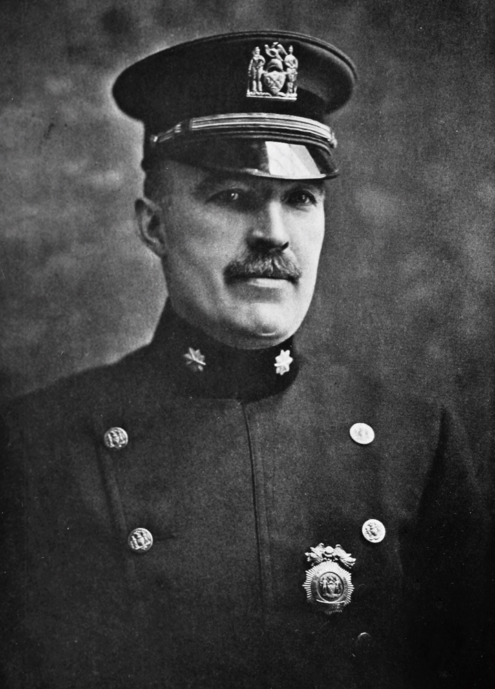 New York Police Dept. captain Thomas J. Tunney -- head of the NYPD's special anti-terror squad during World War I.