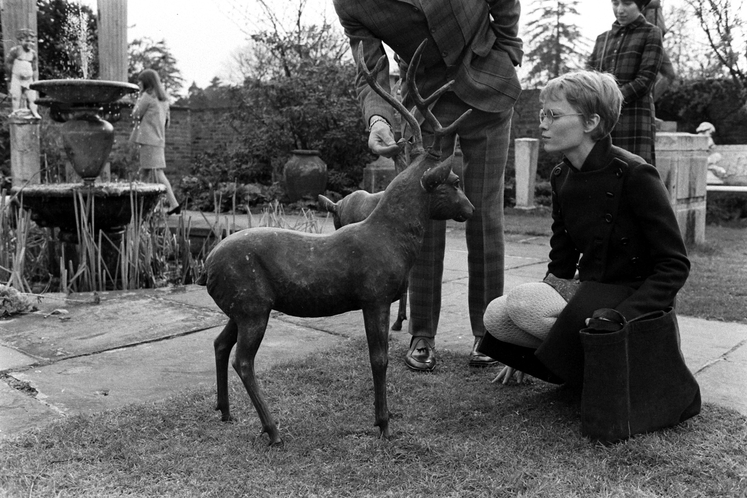 Mia Farrow in London, 1967.