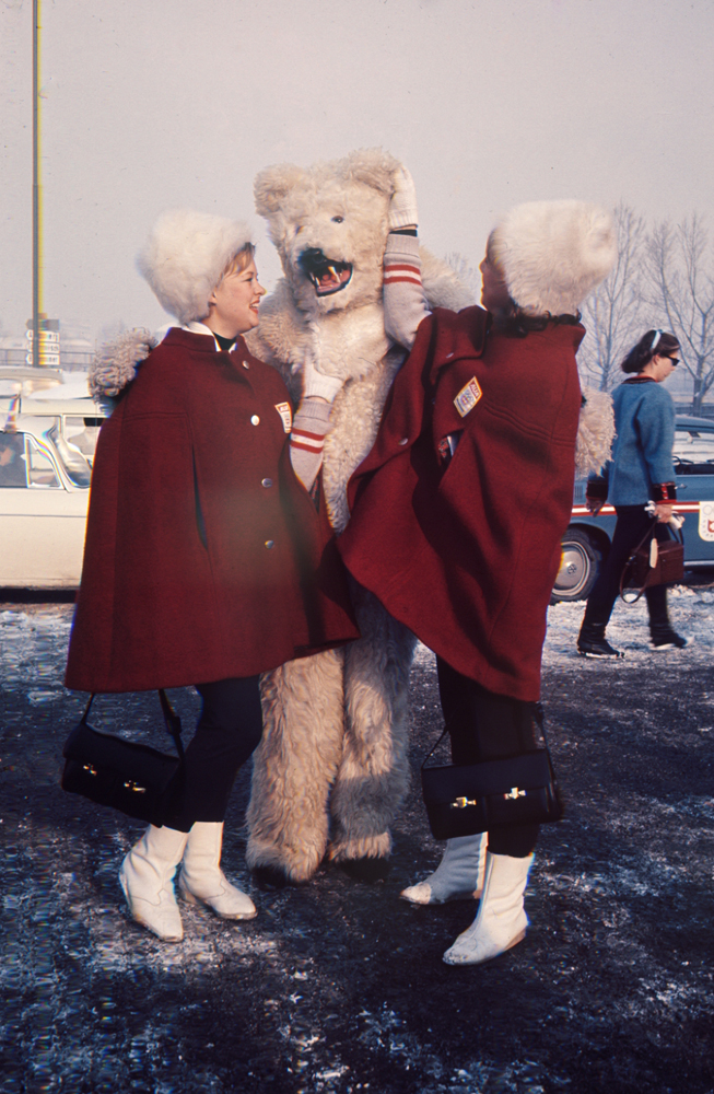 Scene from the 1964 Innsbruck Winter Olympics.