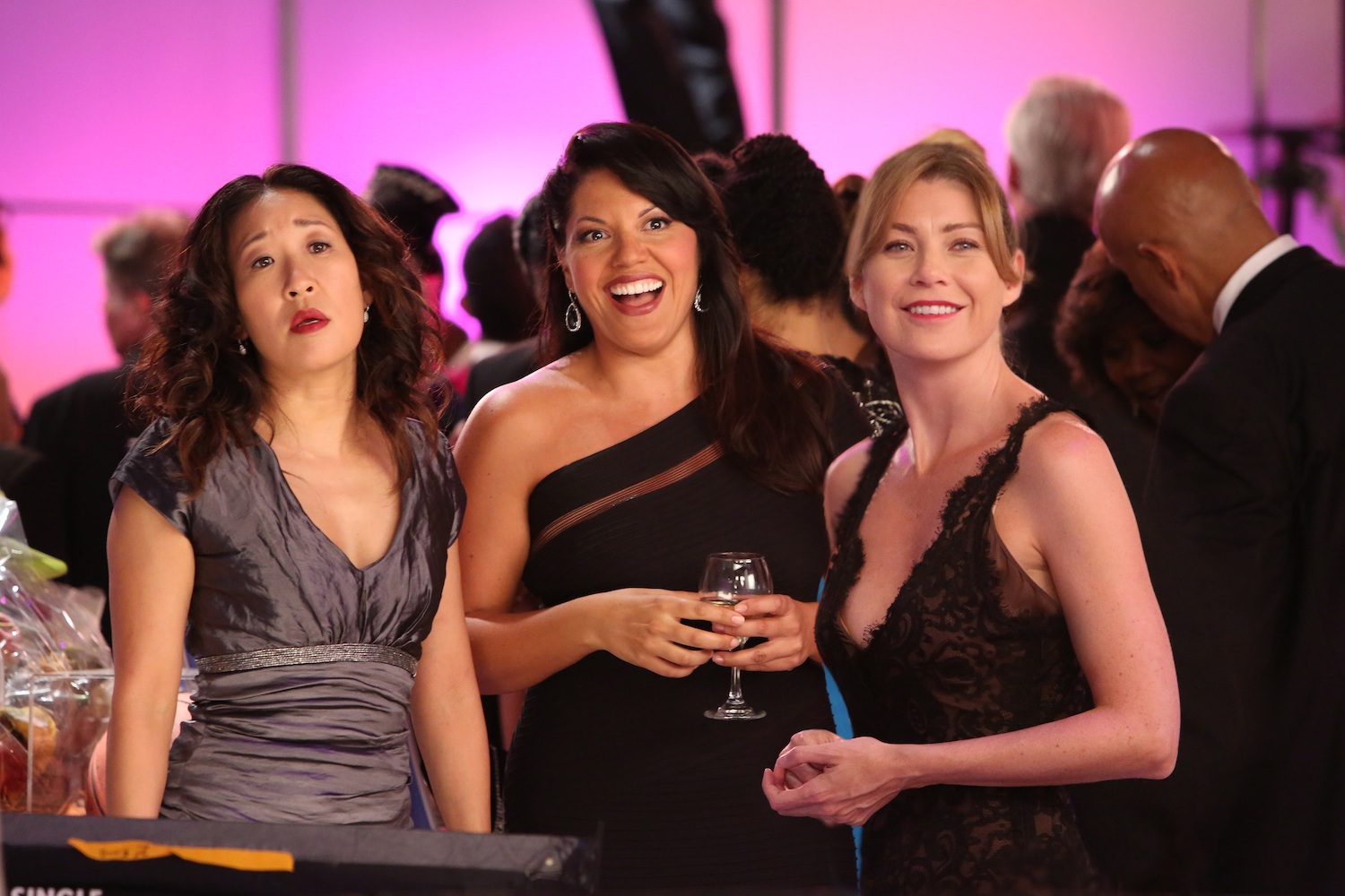 Sandra Oh, Sara Ramirez and Ellen Pompeo on 'Grey's Anatomy': the exception to the rule (ABC)