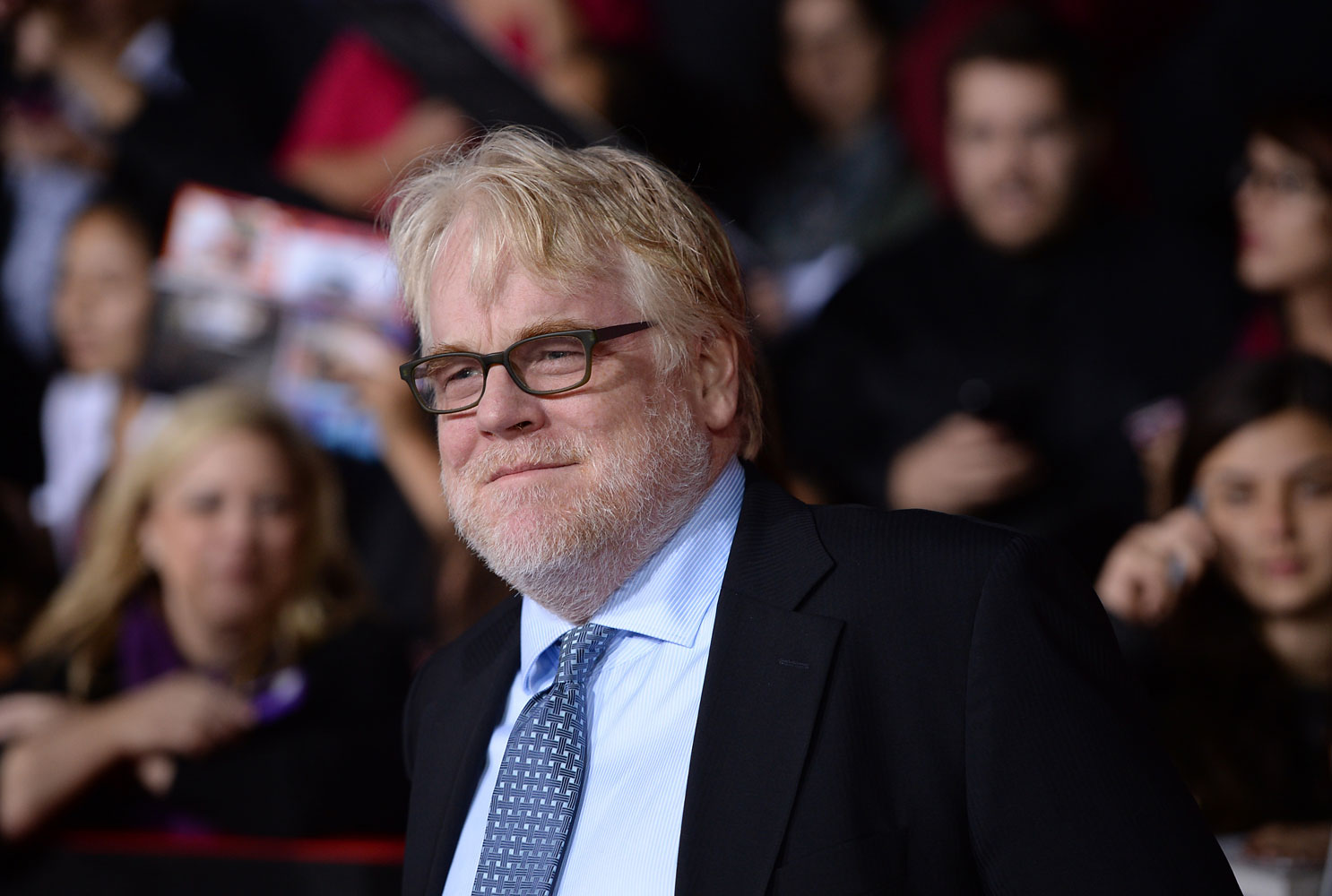Philip Seymour Hoffman in Los Angeles, Nov. 18, 2013. (Robyn Beck / AFP / Getty Images)