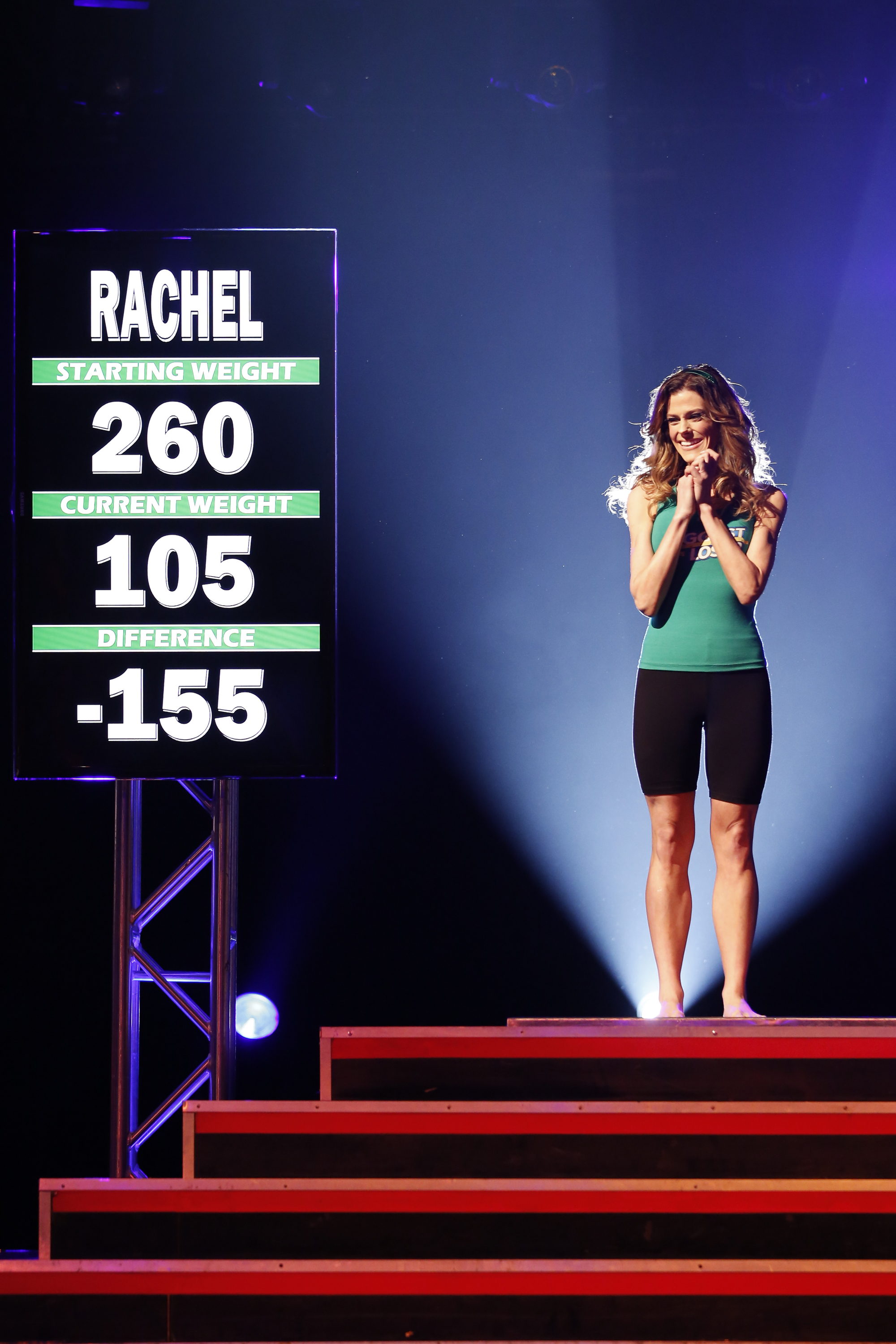 Rachel Frederickson in the Season 15 finale of 'The Biggest Loser' (Trae Patton—NBC/Getty Images)