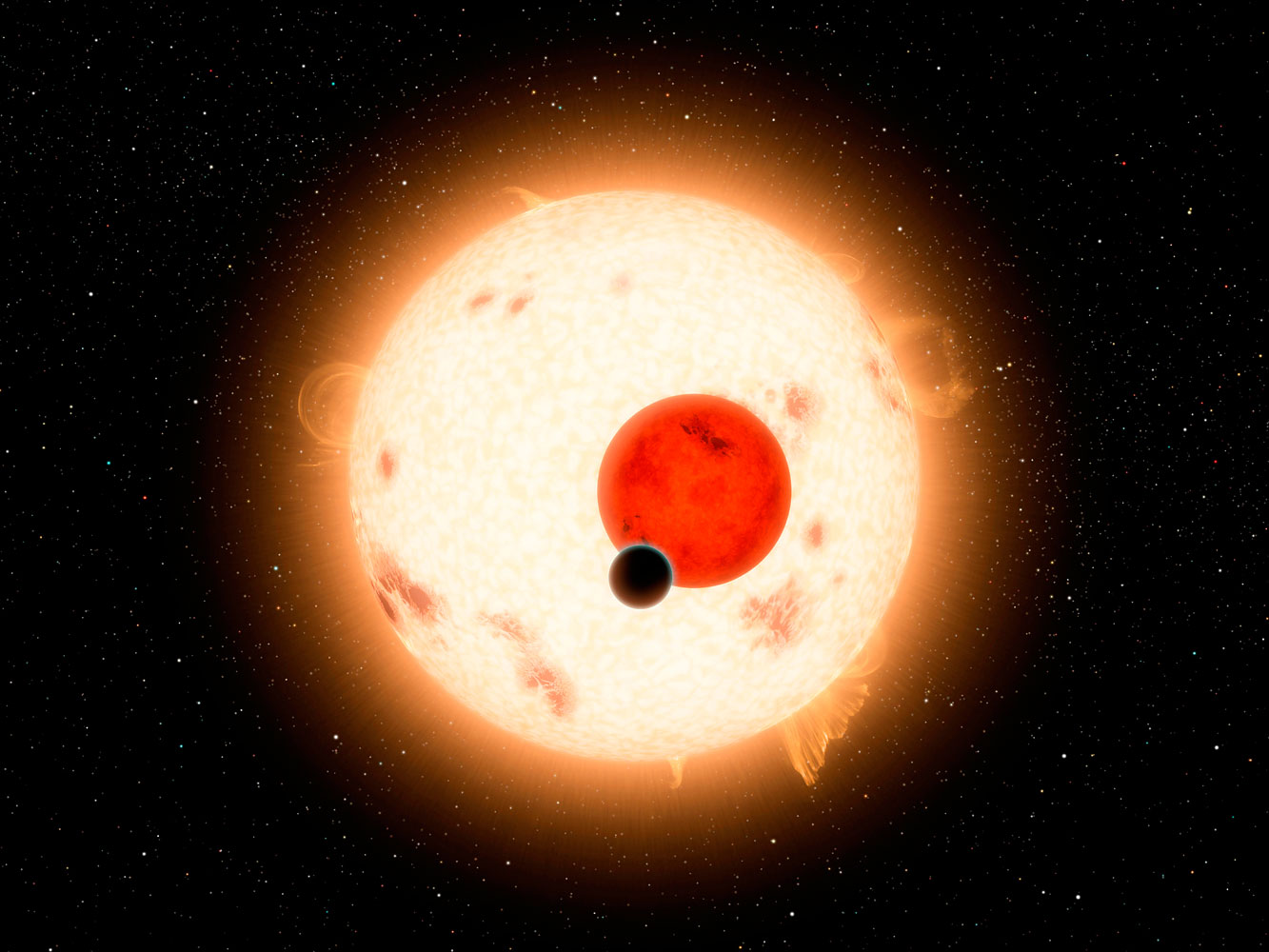 Kepler 16b, one of the many planets discovered by the Kepler space telescope, is one of the few with two suns (Fort Worth Star-Telegram&mdash;MCT/Getty Images)