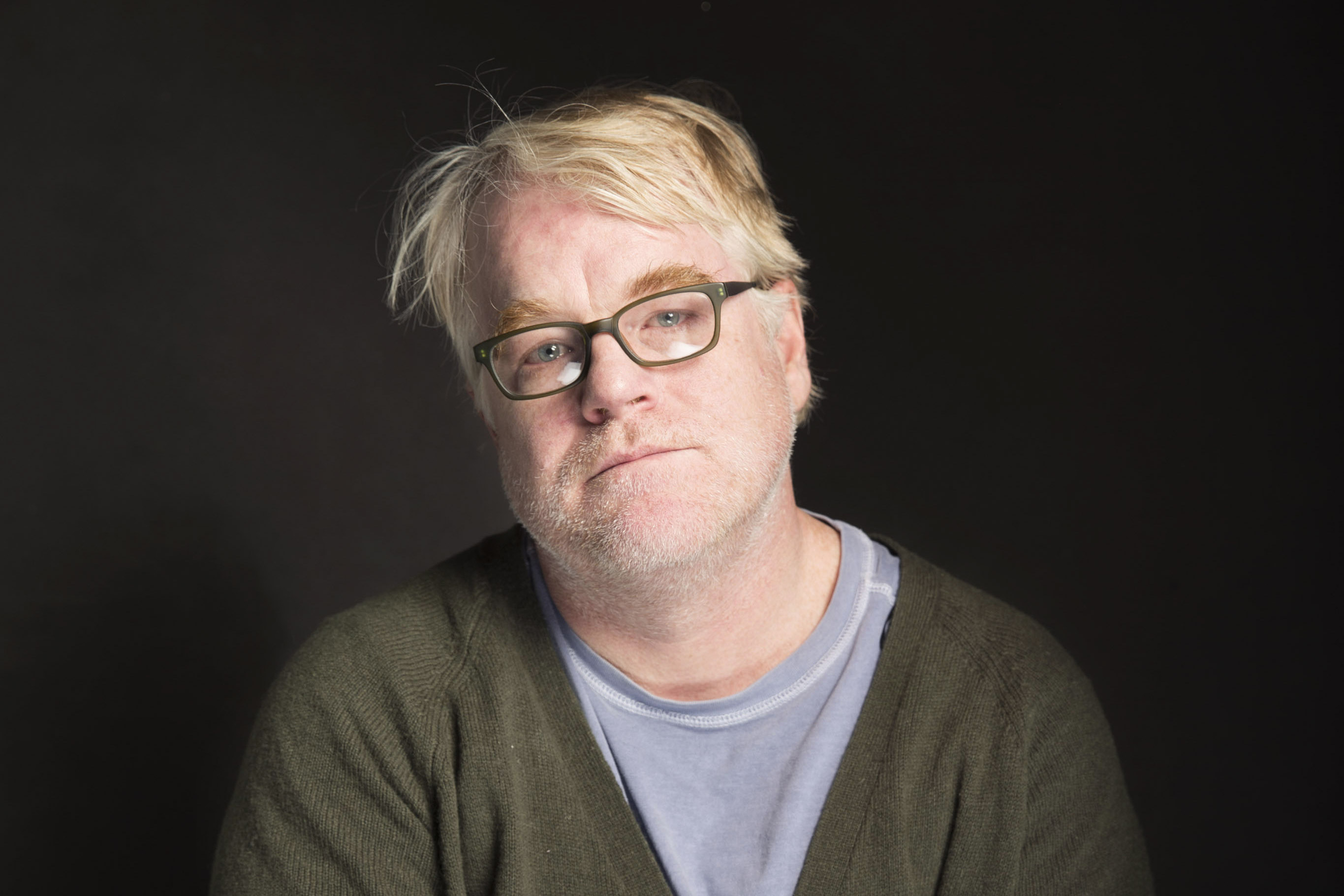 In this Jan. 19, 2014 file photo, Philip Seymour Hoffman poses for a portrait at The Collective and Gibson Lounge Powered by CEG, during the Sundance Film Festival, in Park City, Utah. (Victoria Will / Invision / AP)