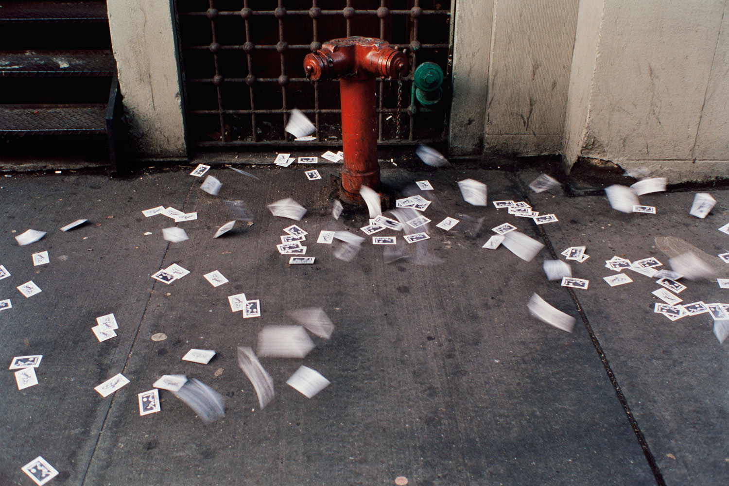 New York City, c. 1993-1997. Fire hydrant