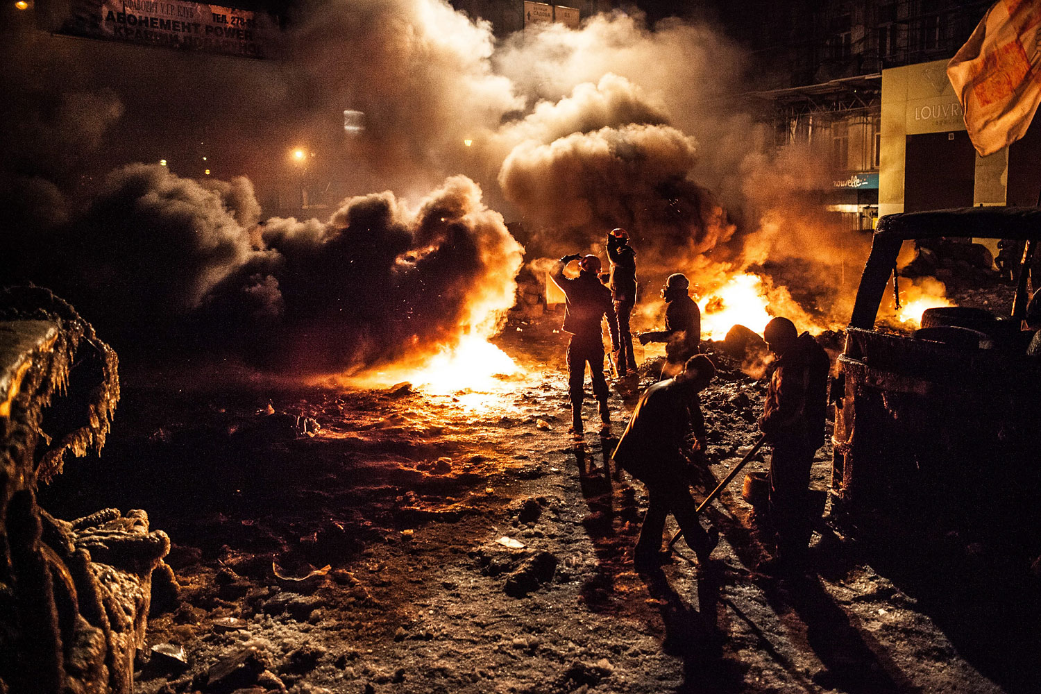 Clashes in Kiev on Jan. 24, 2014.