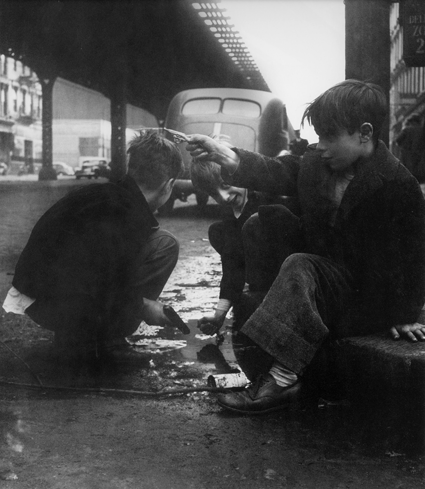 Children on the Lower East Side, New York City, c. 1940's.
