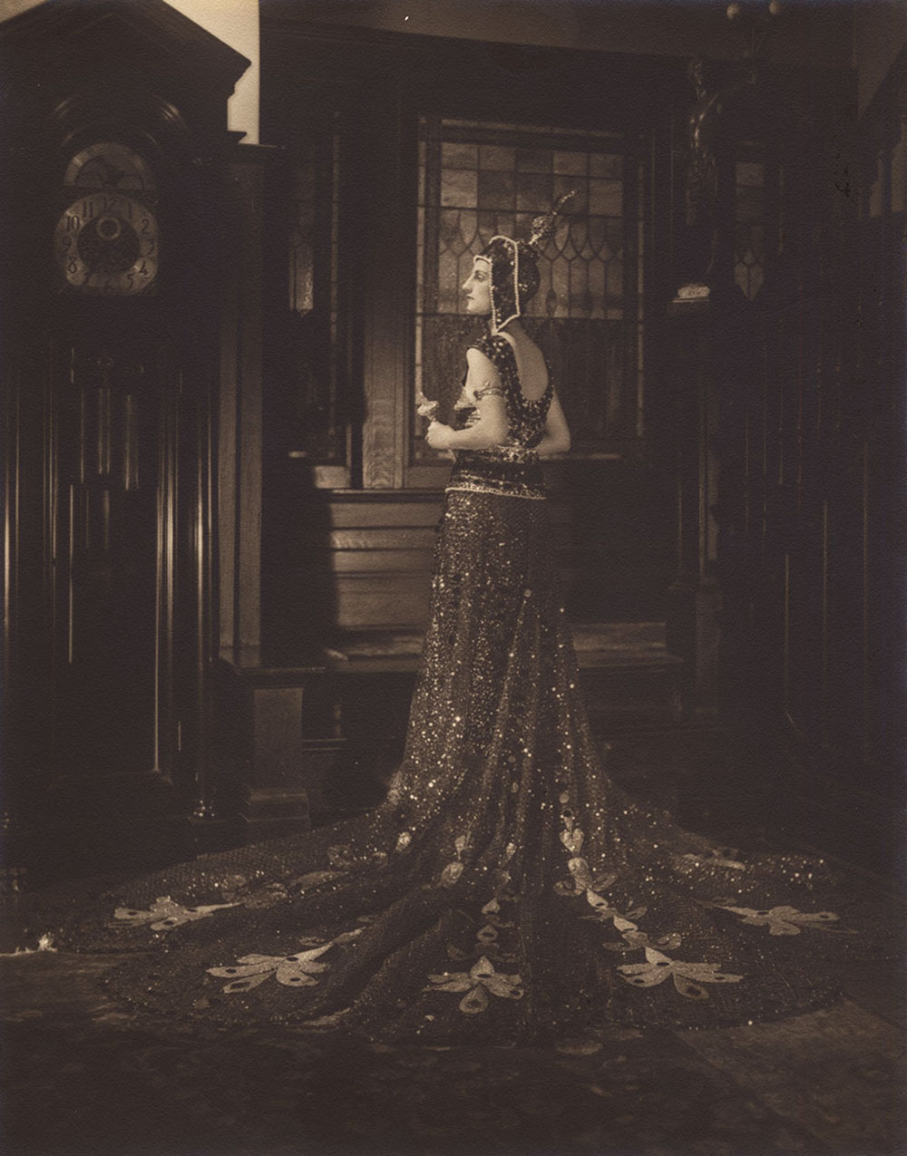 Olga Nolan, Queen of Egypt, Krewe of Athenians, Gelatin-Silver, 1933