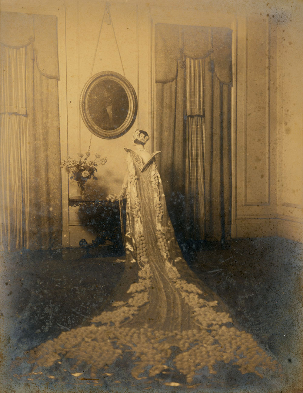 Virginia Claiborne, Queen of Mistick Krewe of Comus, Gelatin-Silver, 1924