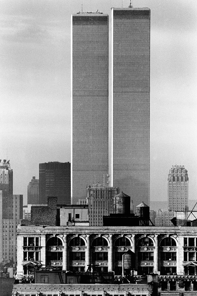 USA. New York City. 1979. World Trade Center or the Twin Towers.