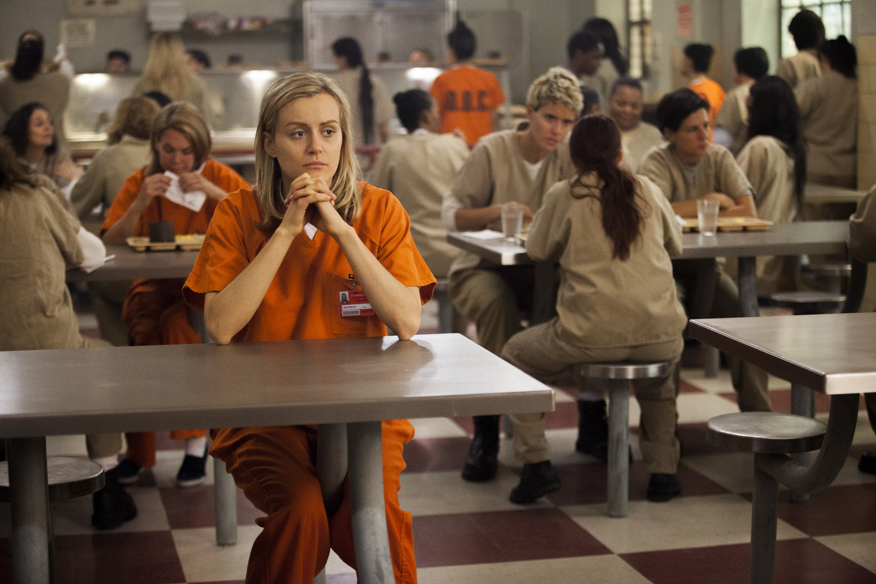 Taylor Schilling as Piper Chapman in Orange Is The New Black (Netflix)