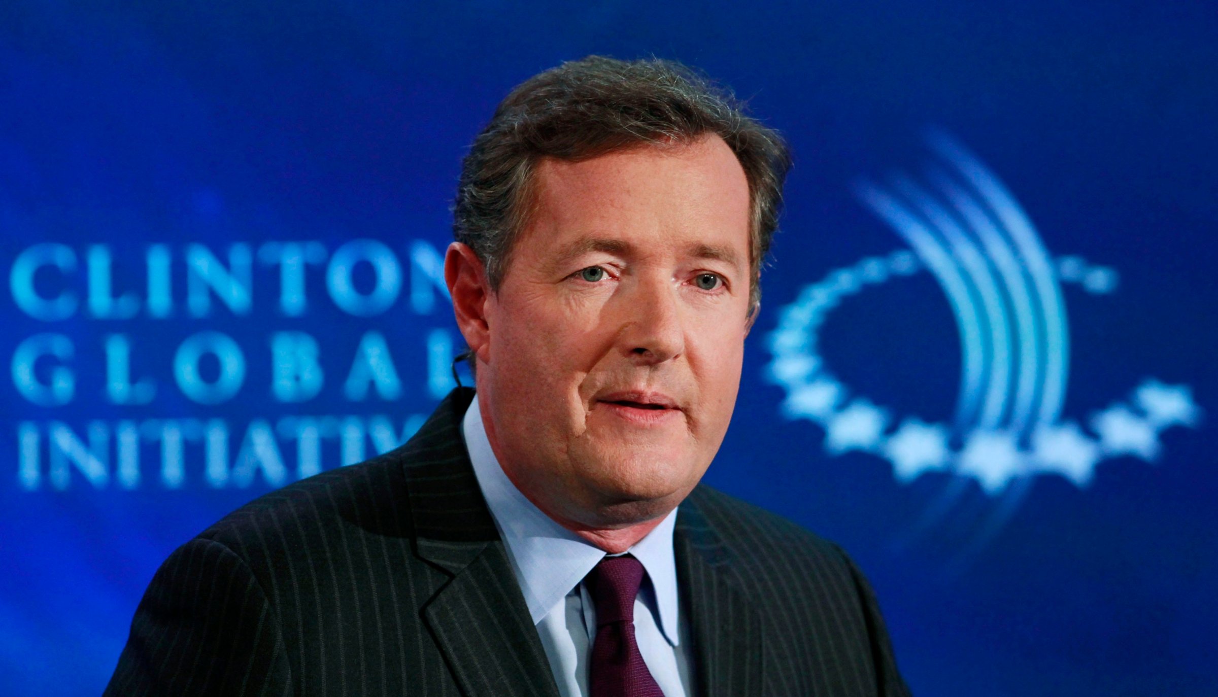 Television host Piers Morgan during the Clinton Global Initiative 2012 (CGI) in New York City, on Sept. 25, 2012.